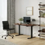Gerven Leather Office Chair - Oxford Black