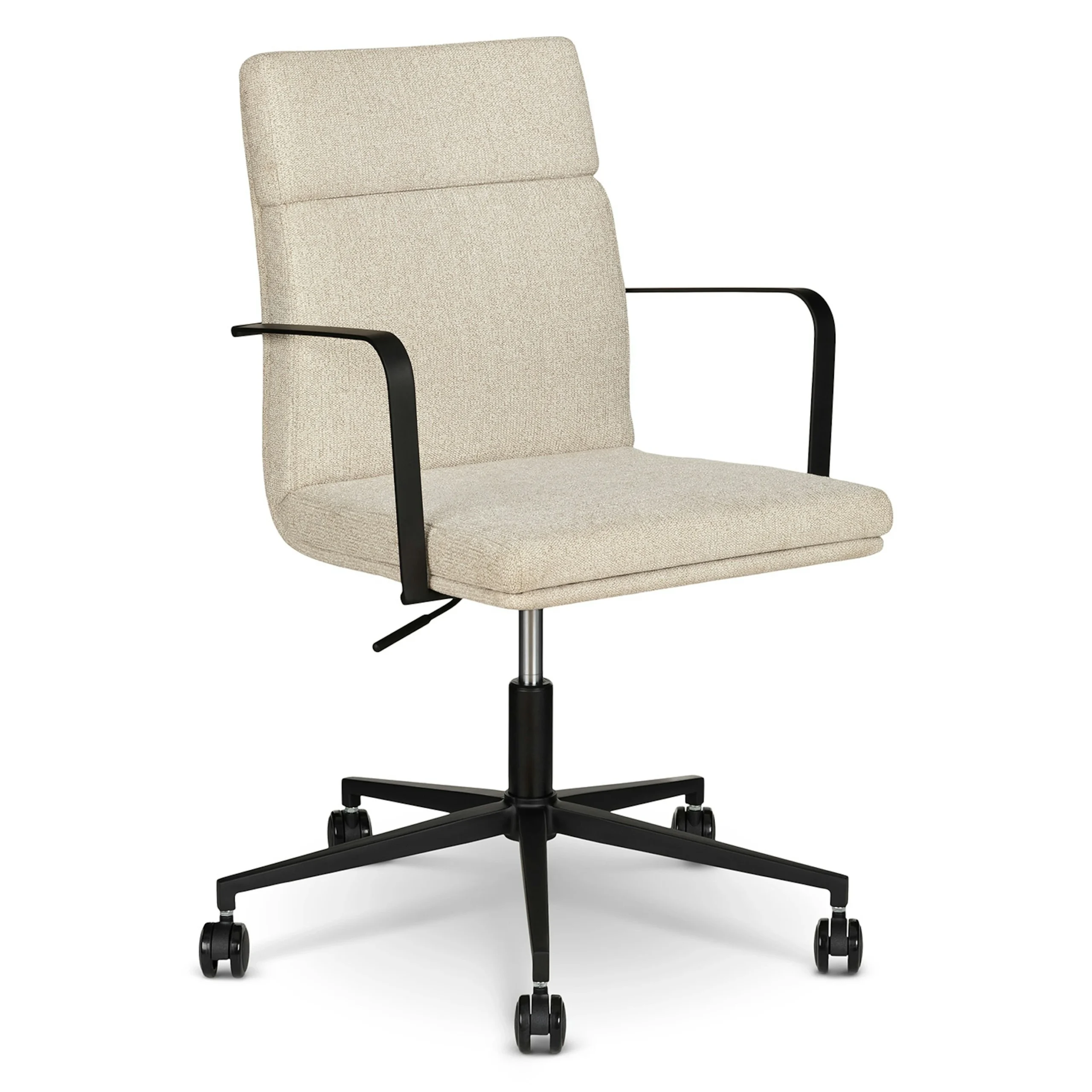 Gerven Office Chair - Cobblestone Ivory - Image 9