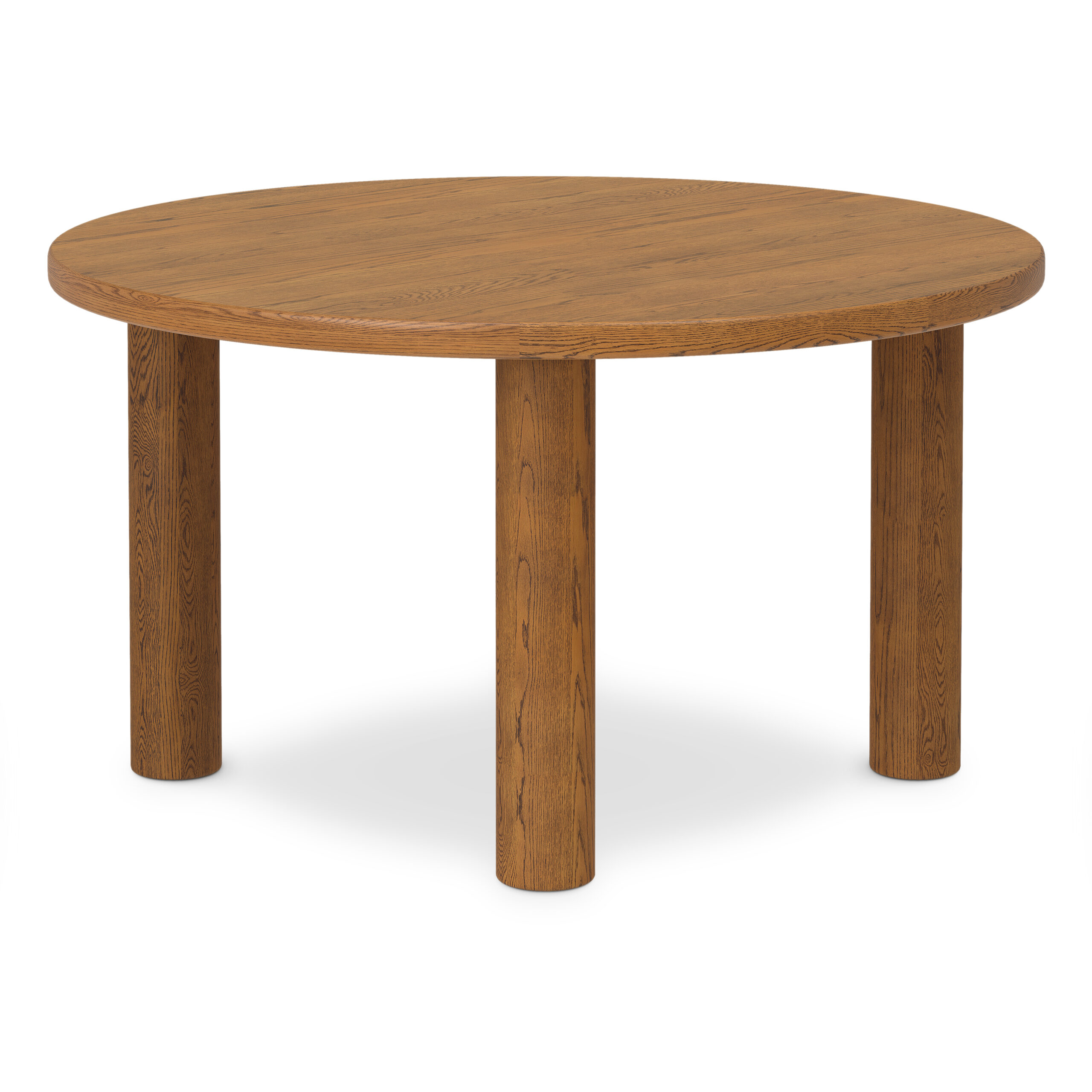 Adel 55.5_ Round Dining Table - Smoked Oak-20260127T133956Z-3-001 - Image 14