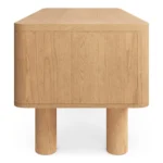Adel 66.5_ Desk - White Oak