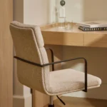 Gerven Office Chair - Cobblestone Ivory