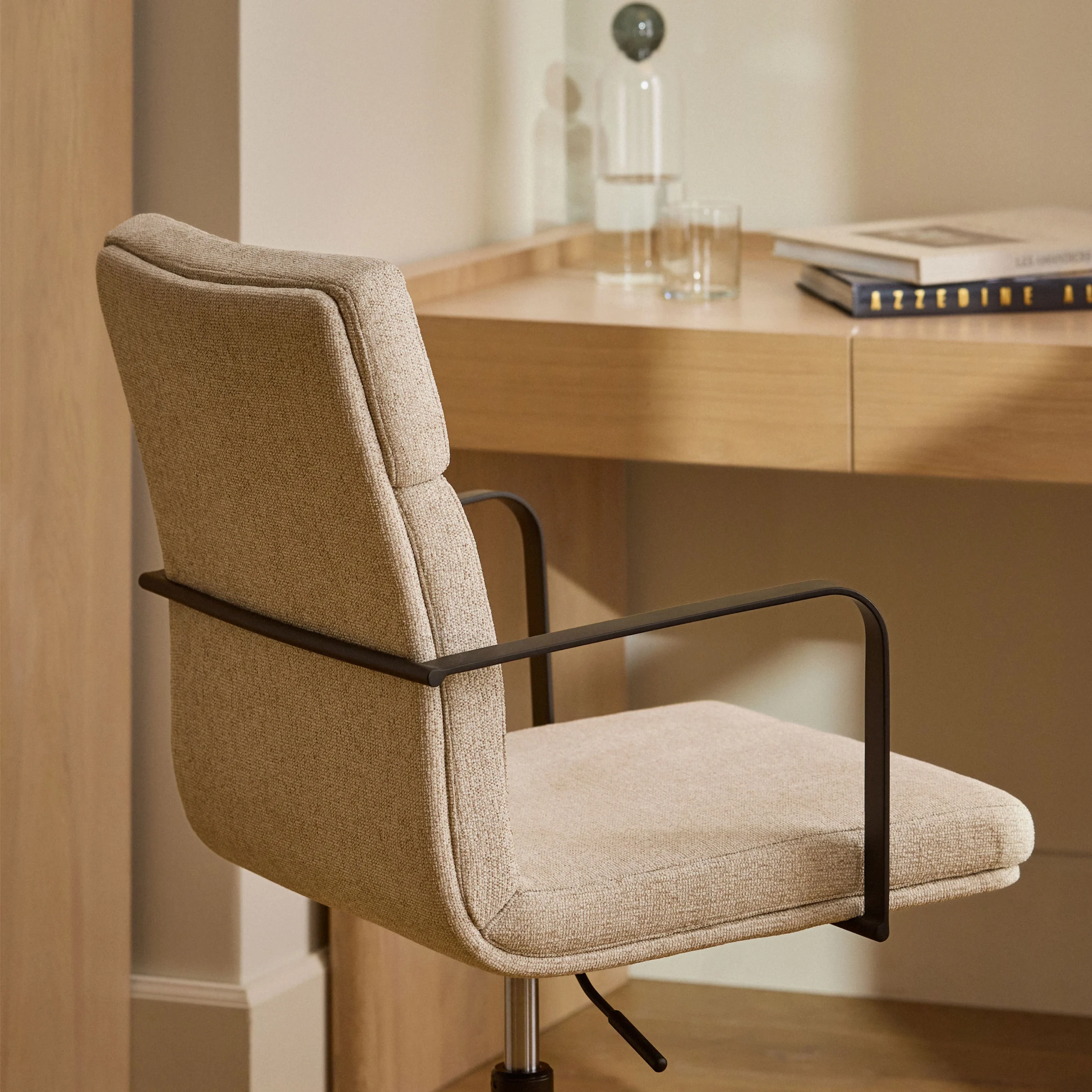 Gerven Office Chair - Cobblestone Ivory - Image 6