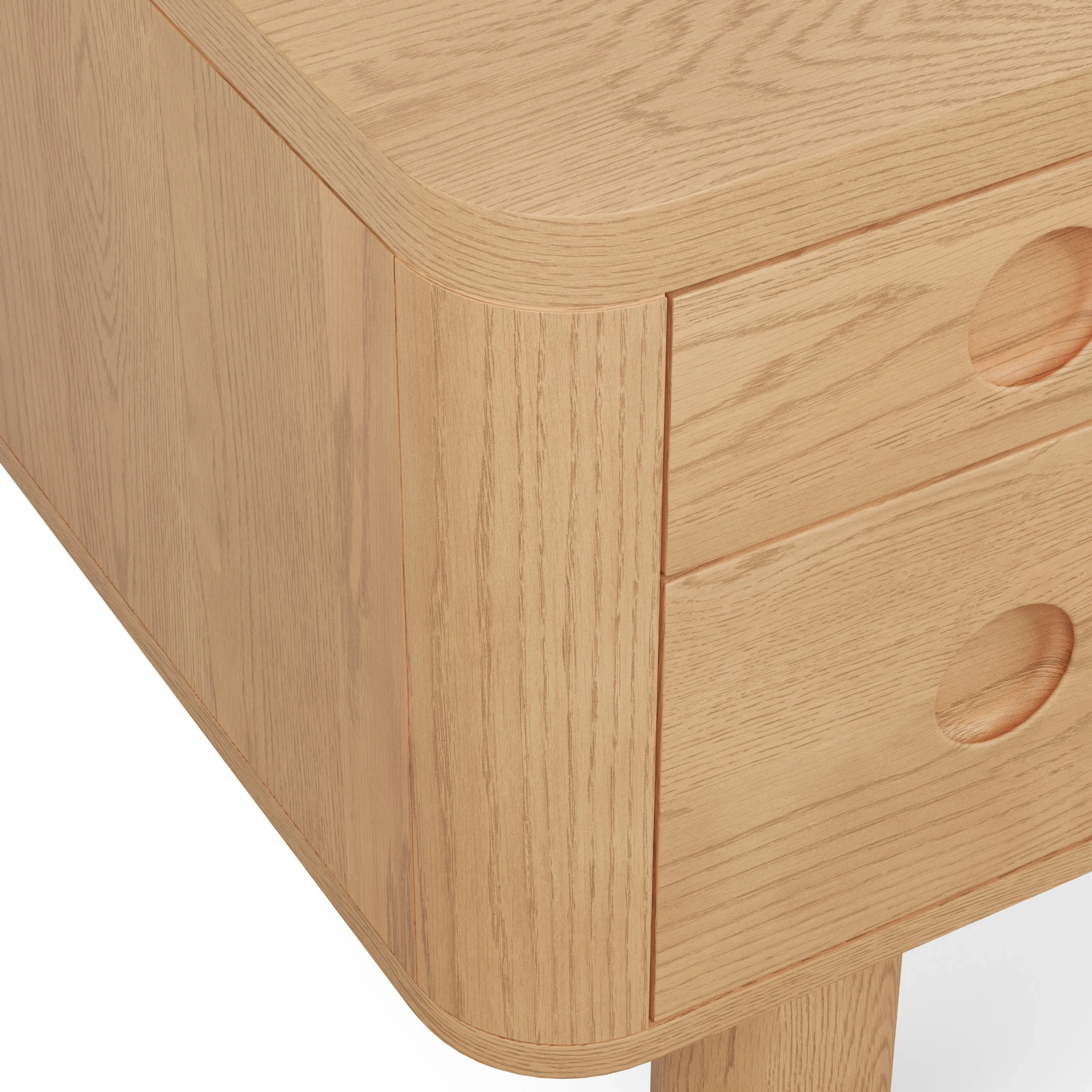 Adel 66.5_ Desk - White Oak - Image 10