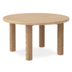 Adel 55.5_ Round Dining Table - White Oak-20260127T134010Z-3-001