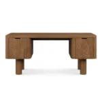 Adel 66.5_ Desk - Smoked Oak