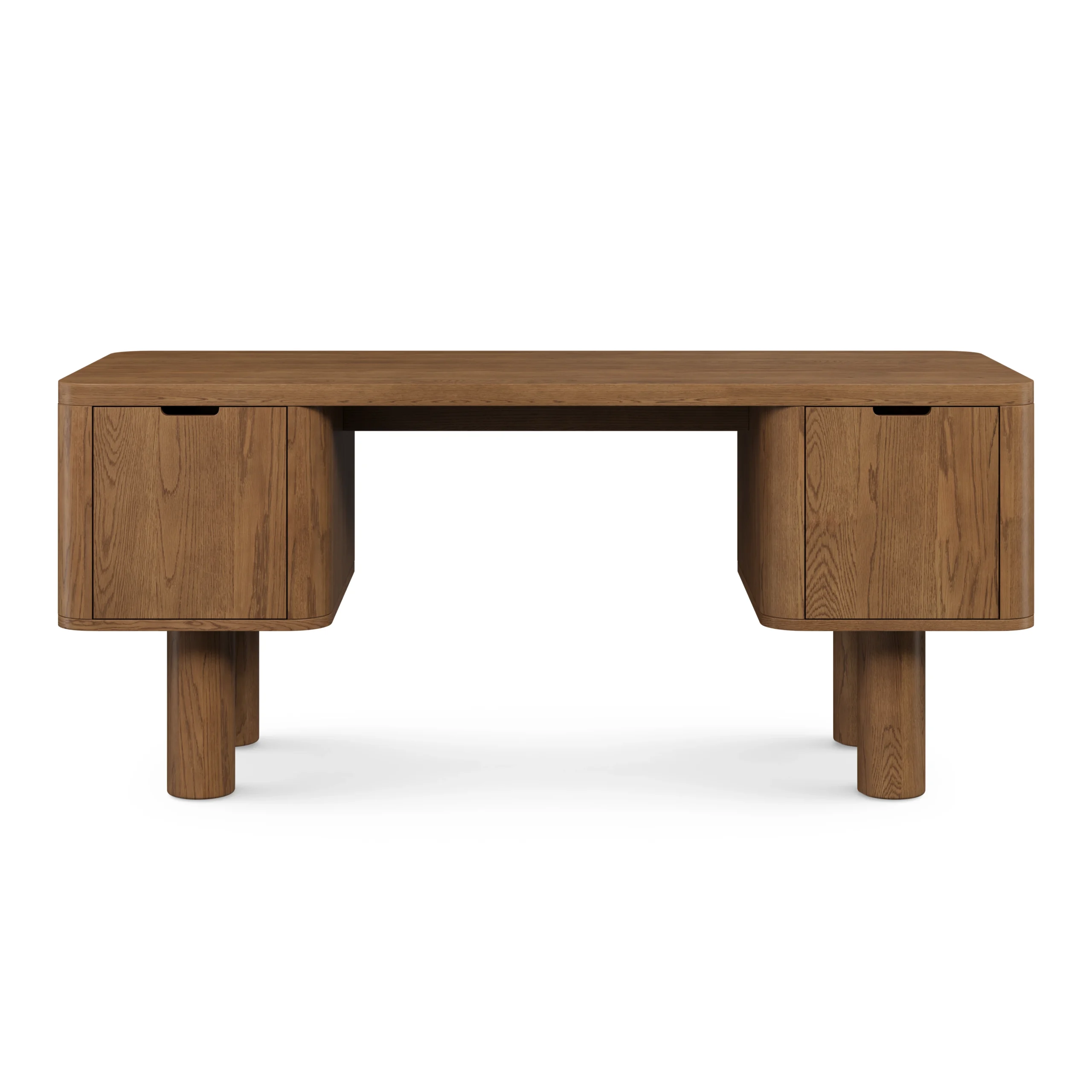 Adel 66.5_ Desk - Smoked Oak - Image 6