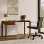 Gerven Leather Office Chair - Oxford Black