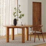 Adel 55.5_ Round Dining Table - Smoked Oak-20260127T133956Z-3-001