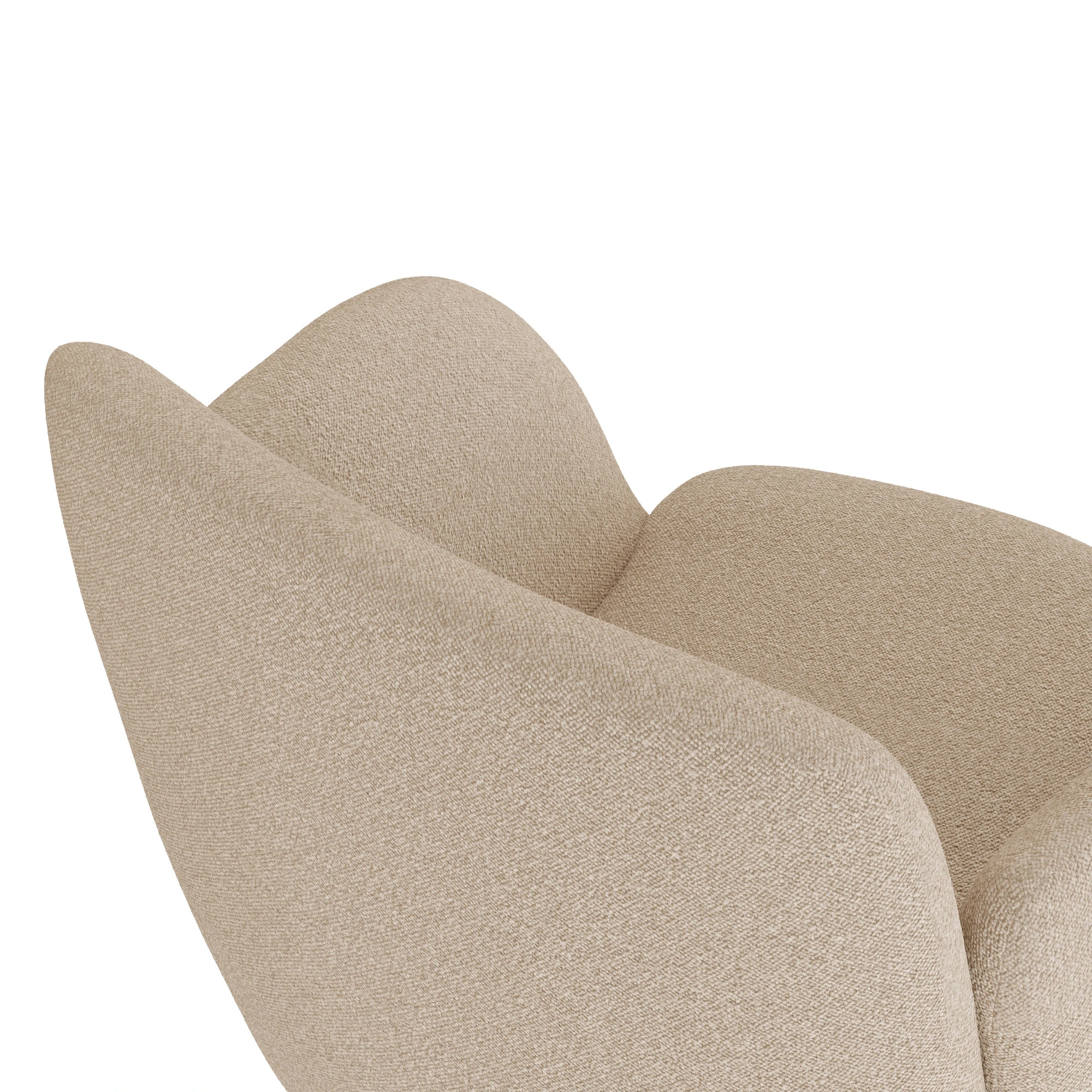 Bea Office Chair - Ratine Buff - Image 9