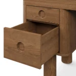 Adel 66.5_ Desk - Smoked Oak