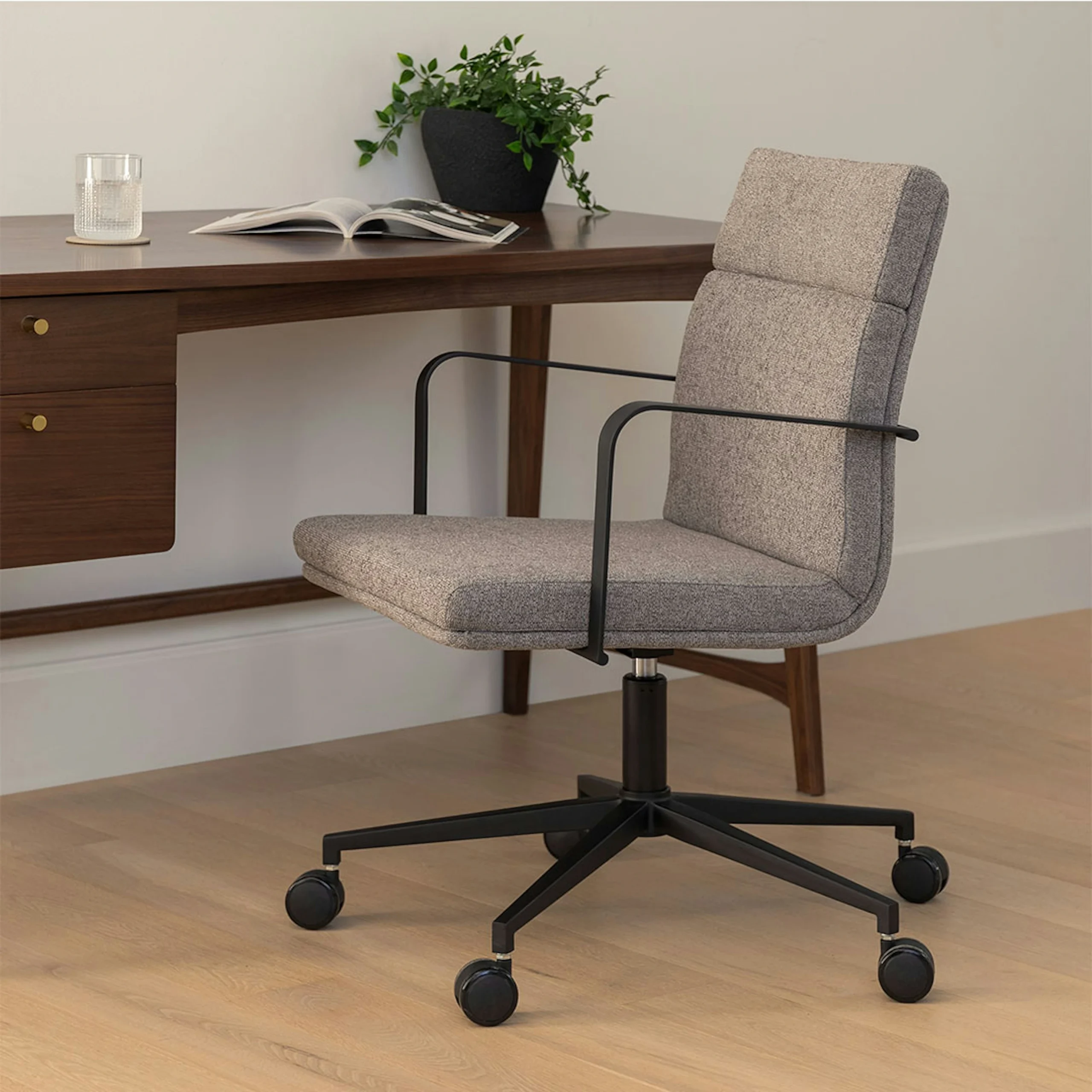 Gerven Office Chair - Cathedral Gray - Image 4
