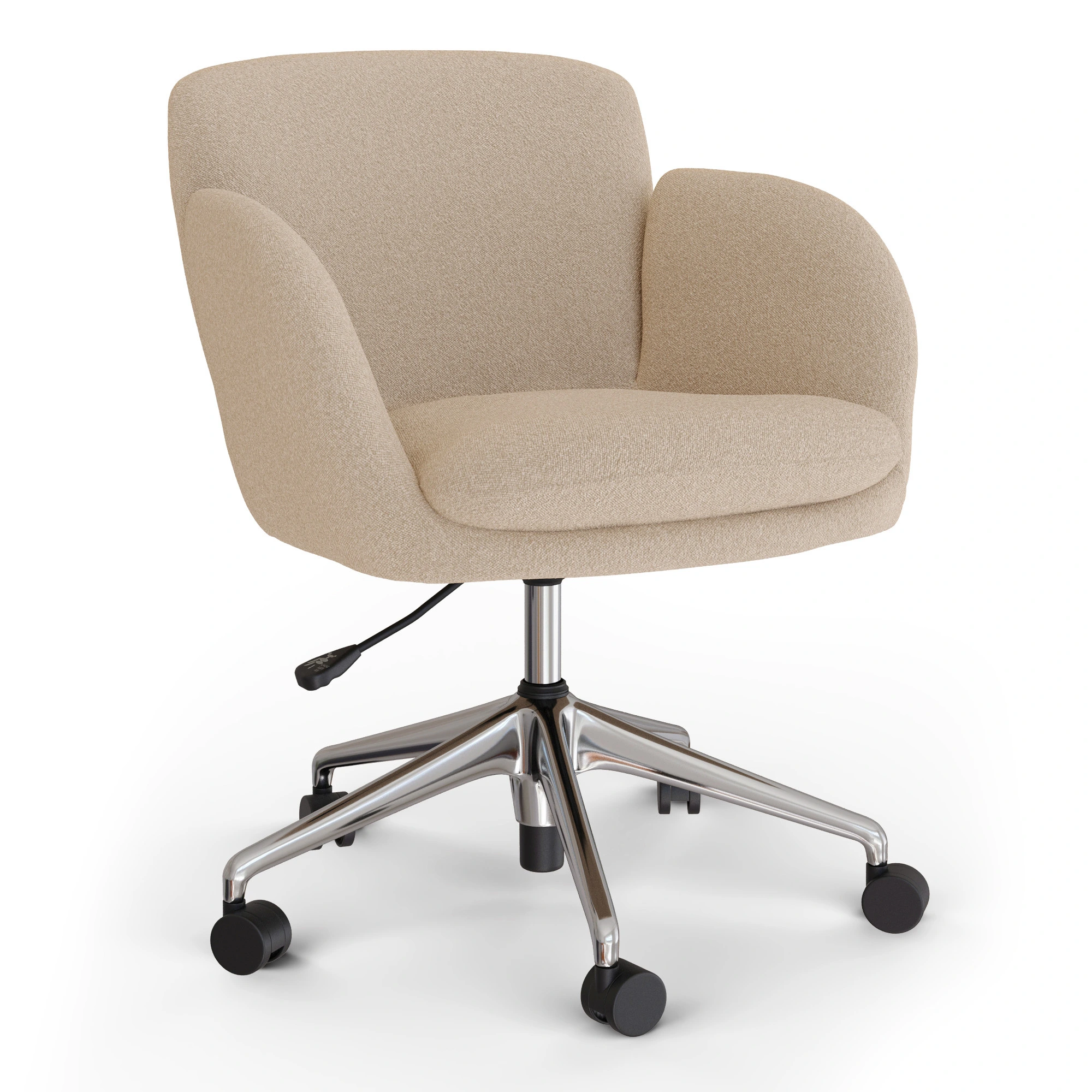 Bea Office Chair - Ratine Buff - Image 8