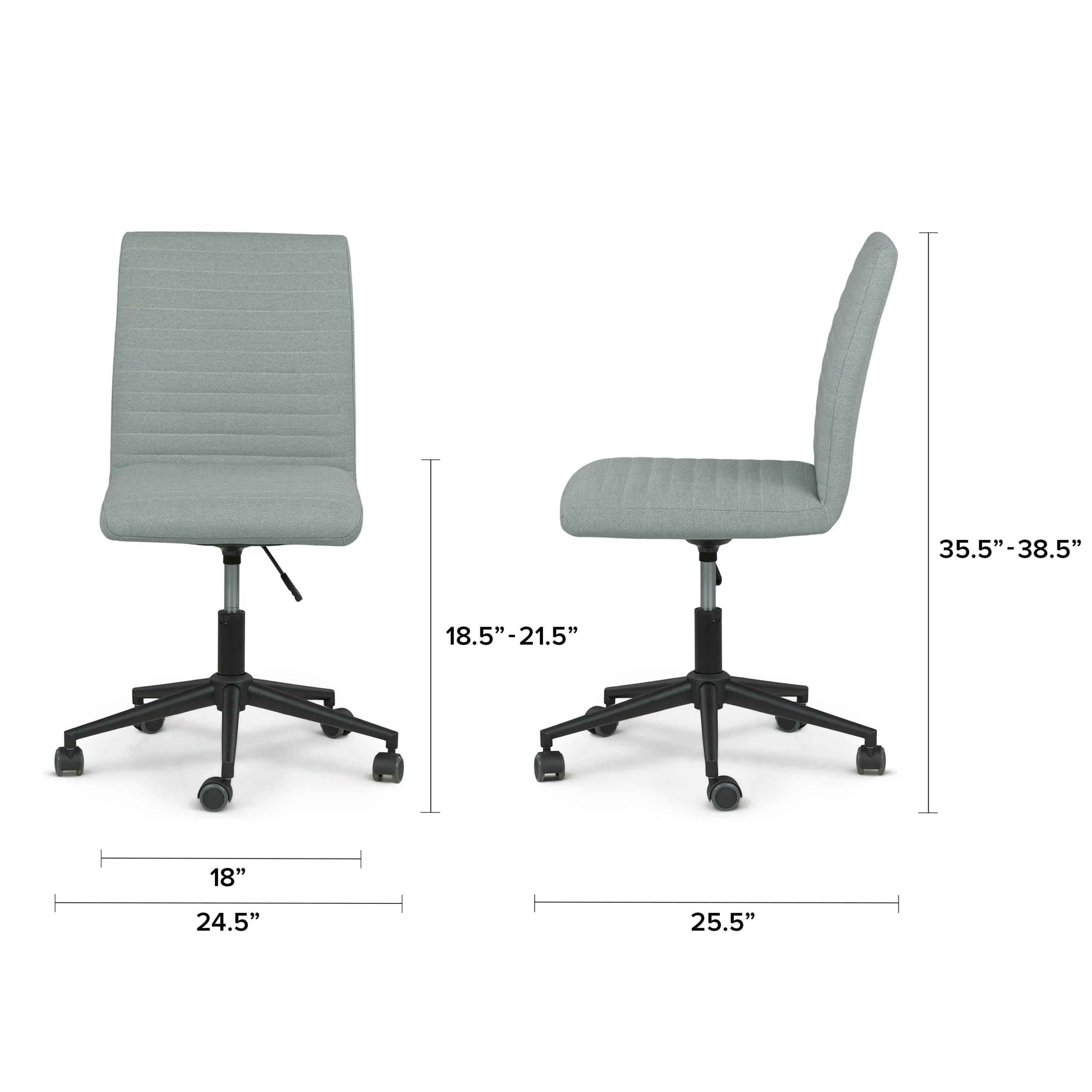 Passo Office Chair - Sprout Aqua - Image 2