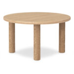 Adel 55.5_ Round Dining Table - White Oak-20260127T134010Z-3-001