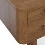 Adel 66.5_ Desk - Smoked Oak