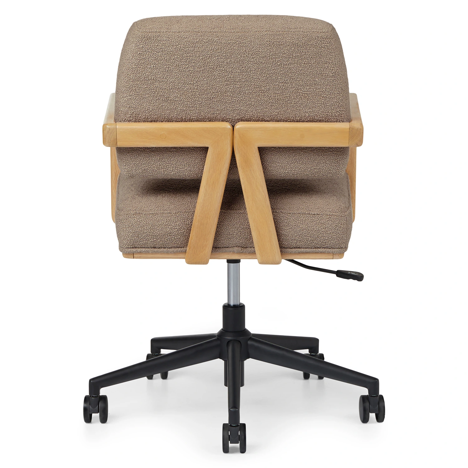 Aquila Office Chair - Sandstone Wool Bouclé - Image 3