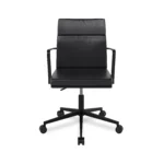 Gerven Leather Office Chair - Oxford Black