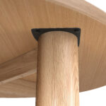 Adel 55.5_ Round Dining Table - White Oak-20260127T134010Z-3-001