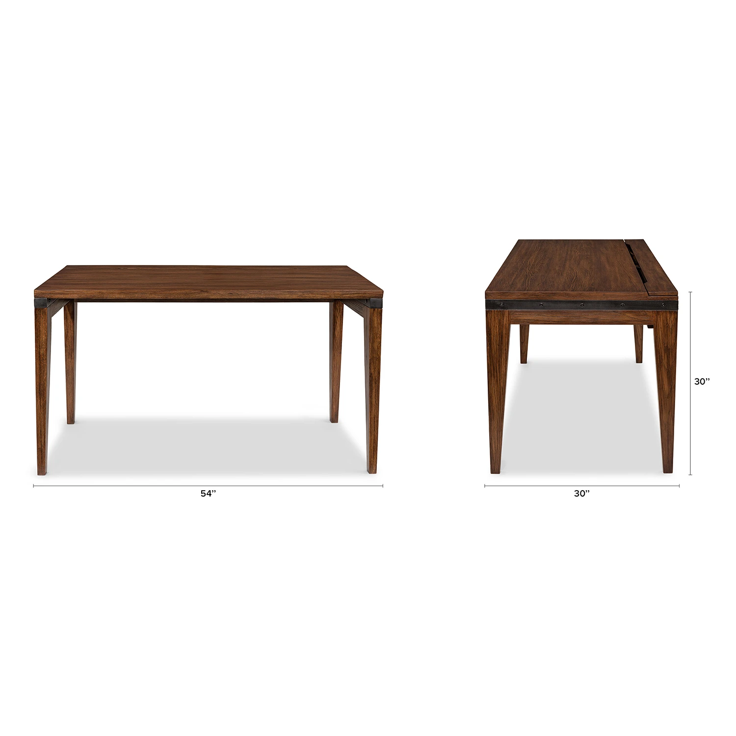 Madera 54_ Desk - Chestnut - Image 6