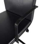 Gerven Leather Office Chair - Oxford Black