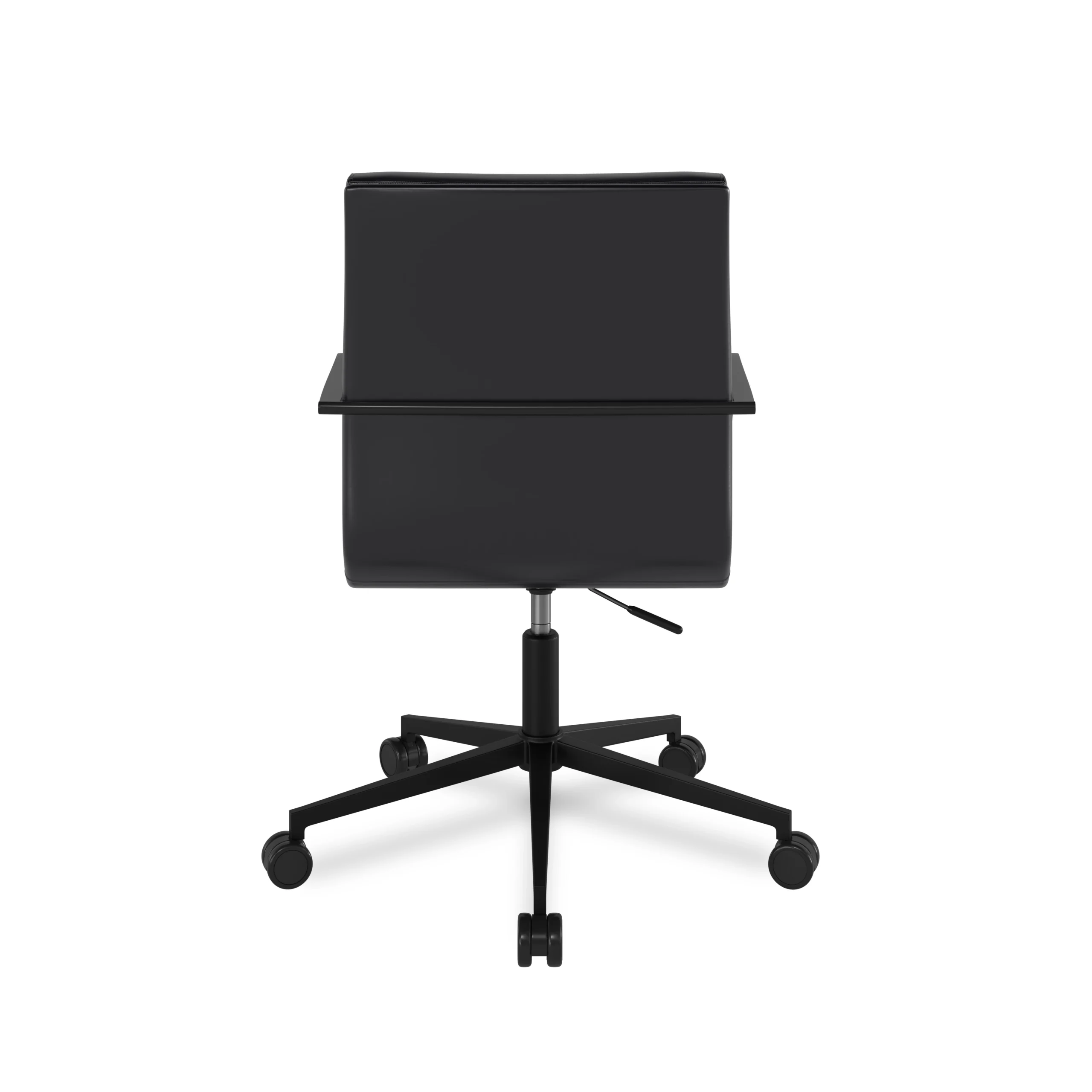 Gerven Leather Office Chair - Oxford Black - Image 5