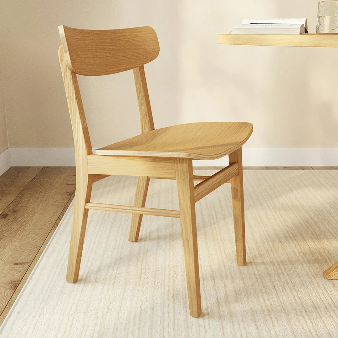Ecole Dining Chair - Oak - Image 2