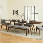 Seno 71_ - 110_ Extendable Dining Table - Walnut