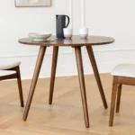 Seno 36_ Round Dining Table - Walnut