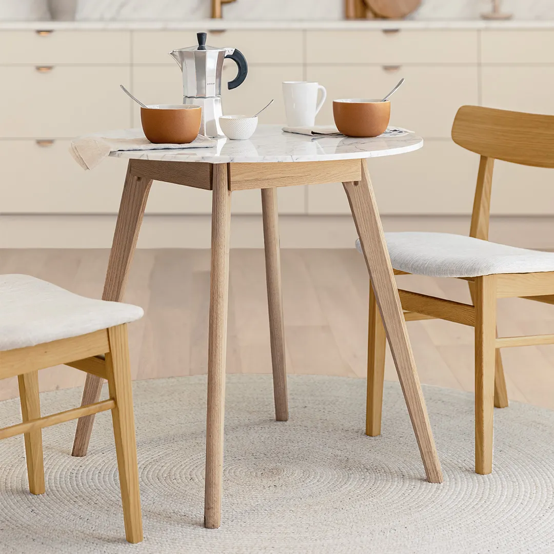 Mara Cafe Table - Oak - Image 2