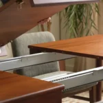 Heidi 62_ - 82.75_ Extendable Dining Table - Walnut