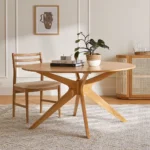 Conan 54_ Round Dining Table - Oak