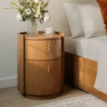 Miila 2-Drawer Nightstand - Smoked Oak