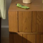 Marko 2-Drawer Nightstand - Smoked Oak