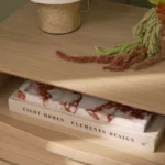 Lenia 2-Drawer Nightstand - White Oak