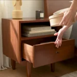 Cooper 1-Drawer Nightstand - Walnut