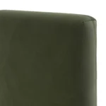 Noel Queen Velvet Headboard - Hale Fir Green