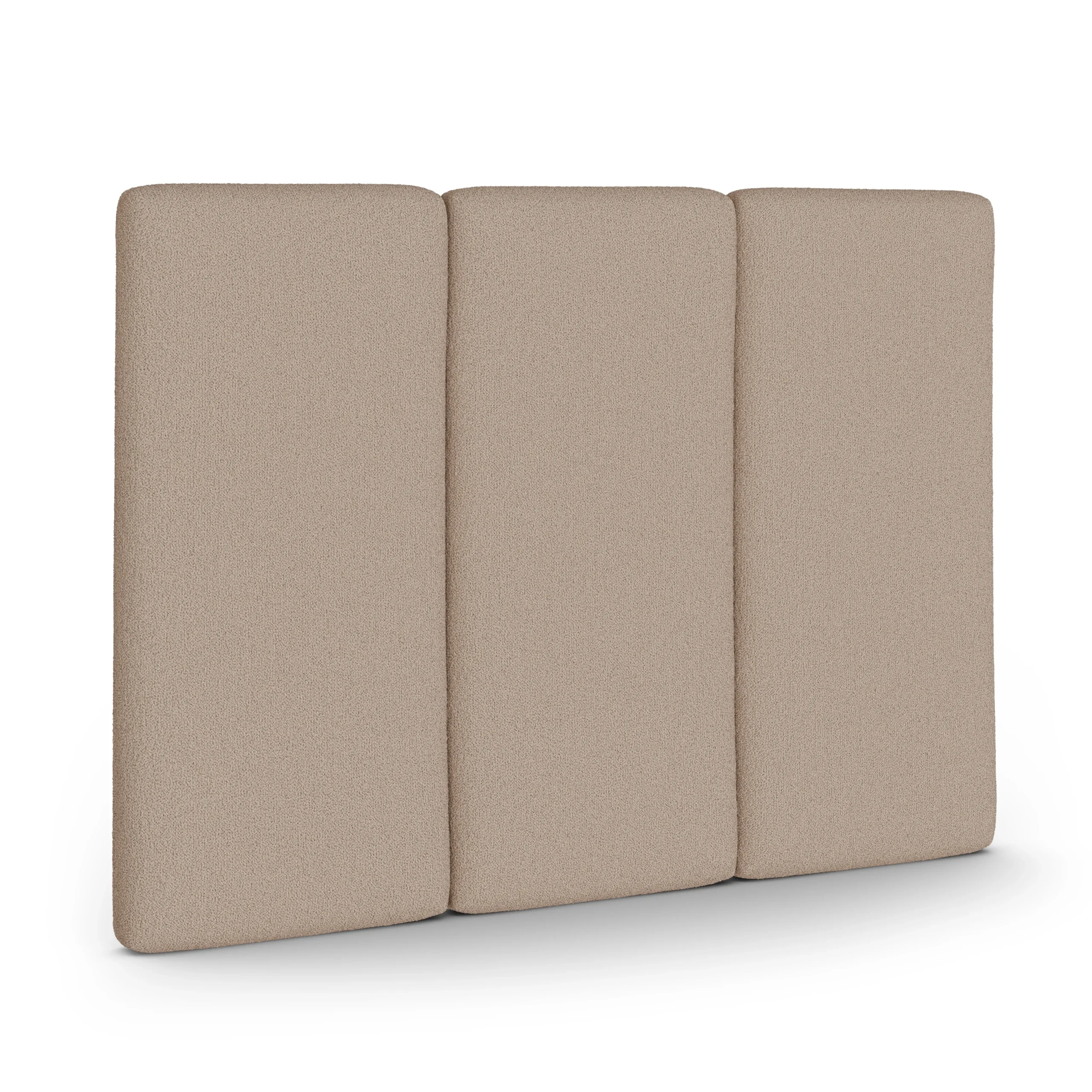 Noel Queen Headboard - Sandstone Wool Bouclé - Image 2