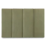 Noel King Velvet Headboard - Plush Pacific Sage
