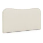 Makoa King Headboard - Ivory Wool Bouclé