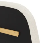 Kaleo Queen Headboard - Ivory Wool Bouclé