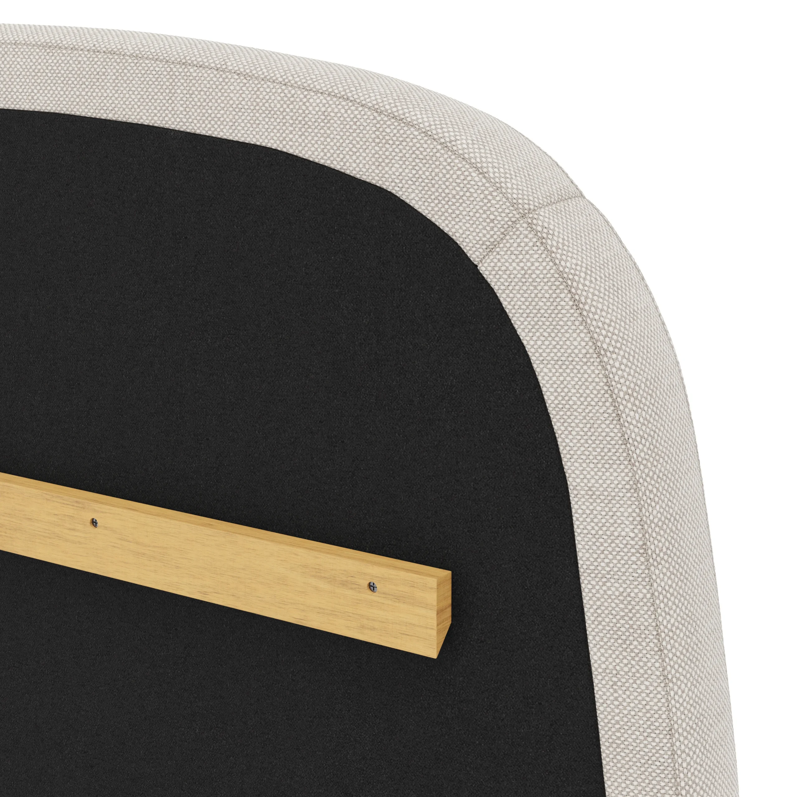 Kaleo Queen Headboard - Clay Taupe - Image 2
