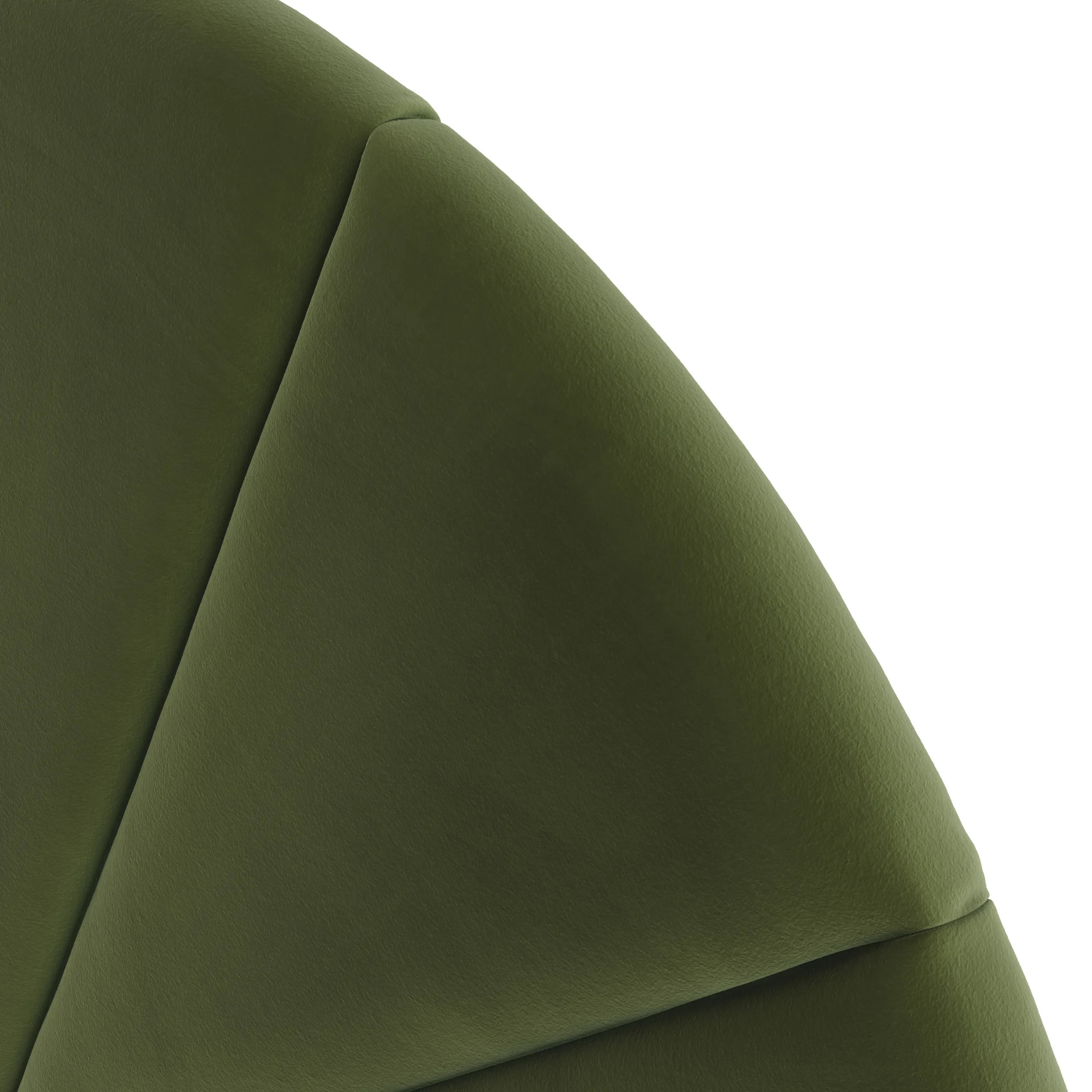 Almelo Twin Velvet Headboard - Hale Serrano Green - Image 2