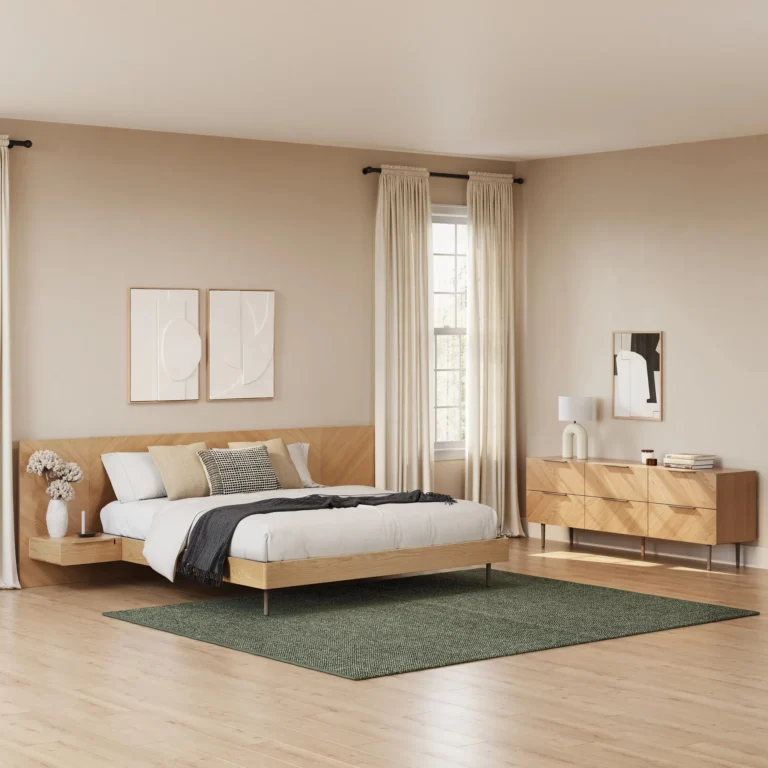 Nera 6-Drawer Double Dresser - Walnut
