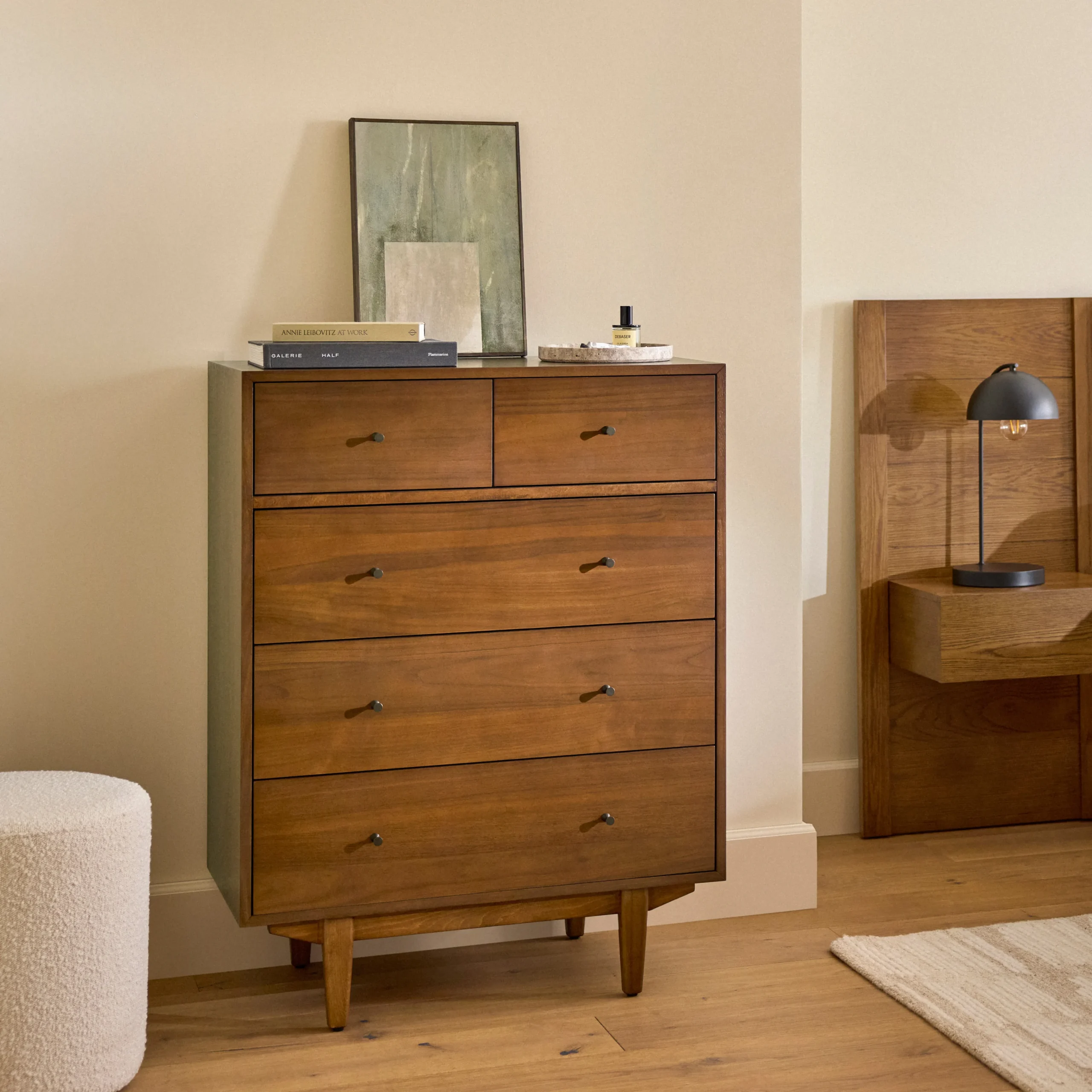 Cooper 5-Drawer Chest - Walnut - Image 2