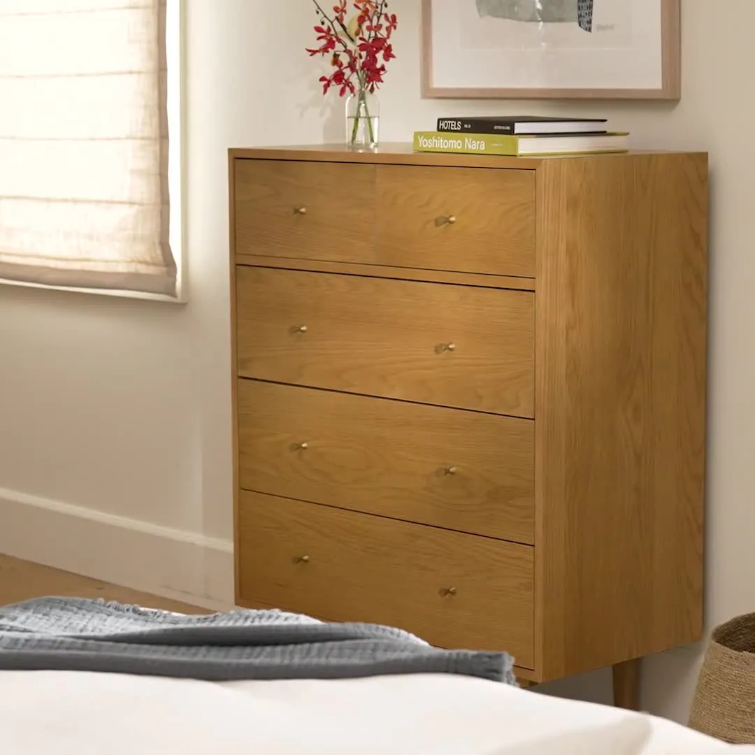 Cooper 5-Drawer Chest - Natural Oak - Image 2