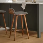 Sede Counter Stool - Walnut and Miller Gray