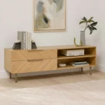 Nera 63_ Low Media Unit - Oak