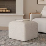 Winslow 21.25_ Ottoman - Napa White