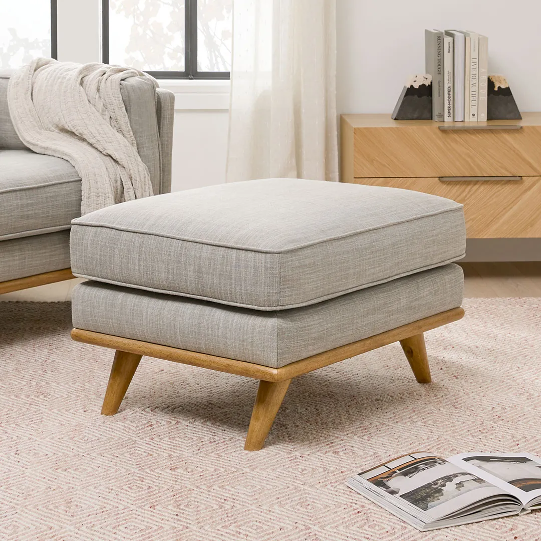 Timber 31_ Ottoman - Rain Cloud