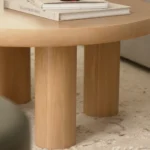 Adel 35_ Coffee Table - White Oak